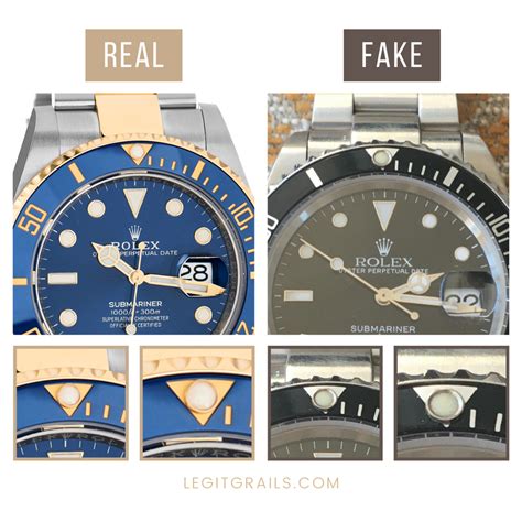 real vs fake submariner rolex|rolex submariner authentication.